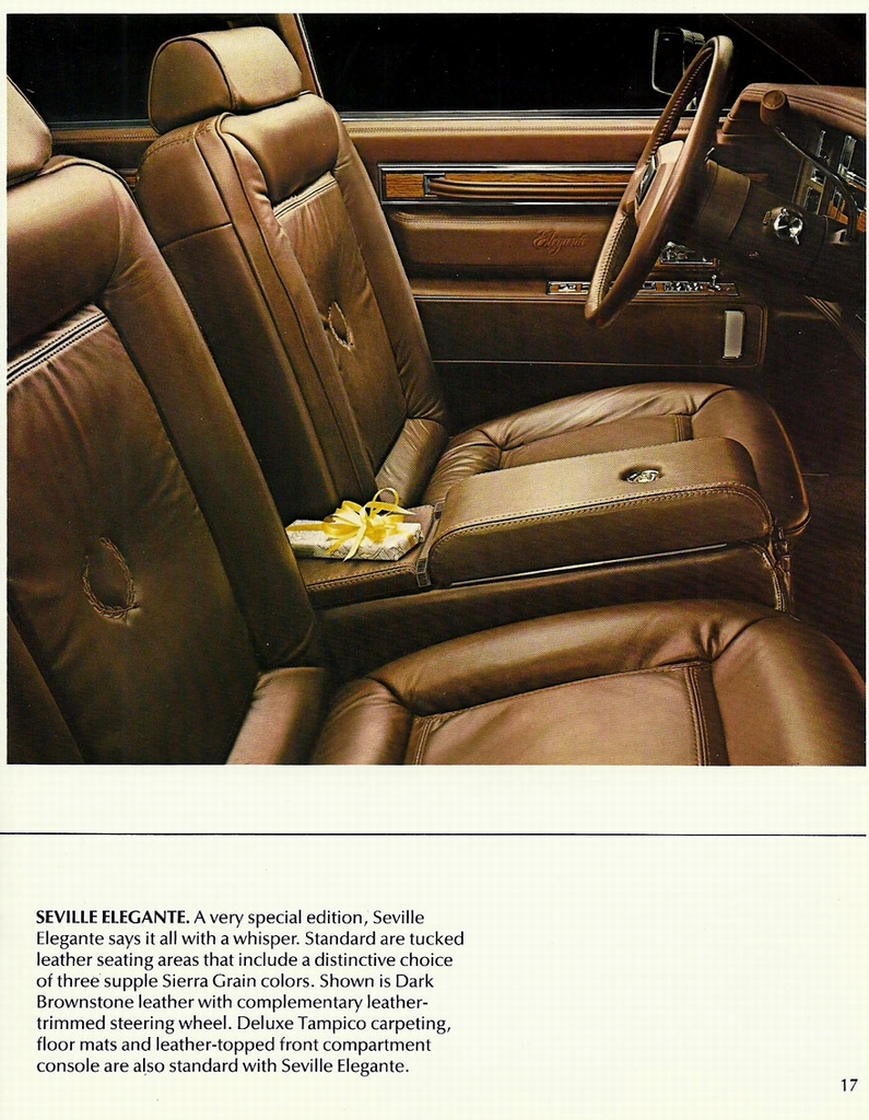 1982 Cadillac Prestige Brochure Page 3
